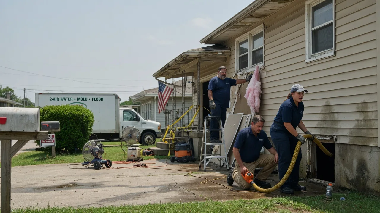Water Damage Repair in Mexia, TX near me